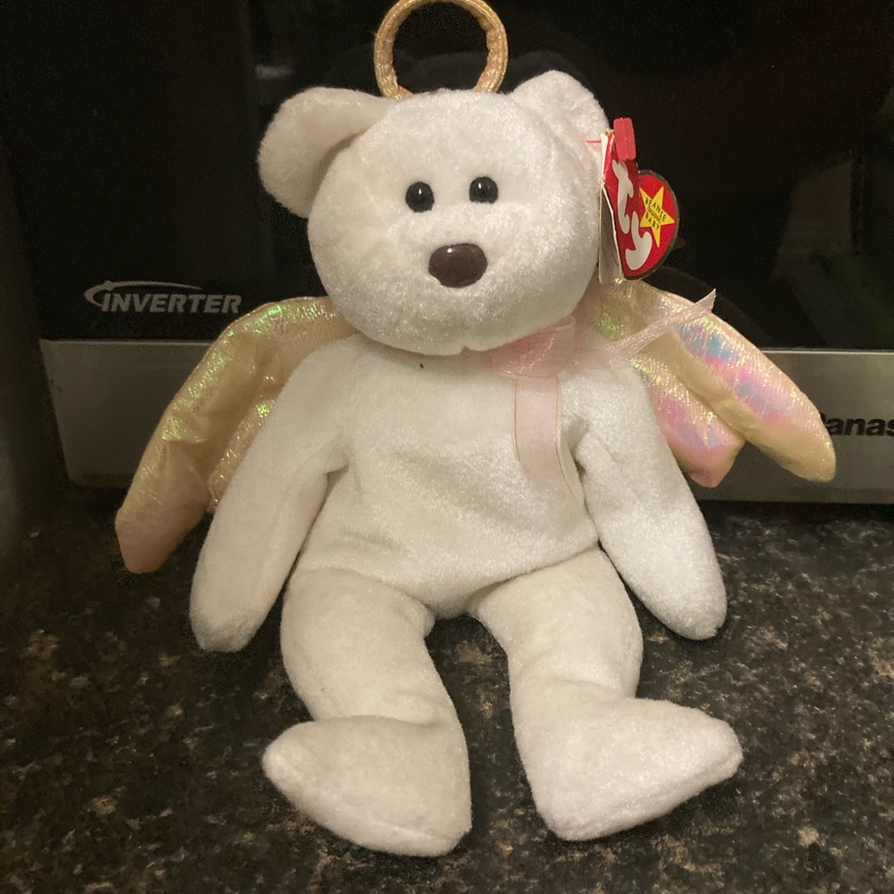 Retired halo beanie baby